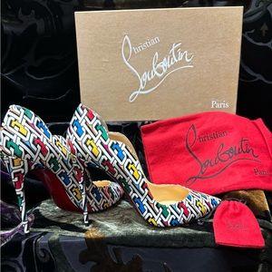 Christian Louboutin Hot Chick 100 Multi Patent